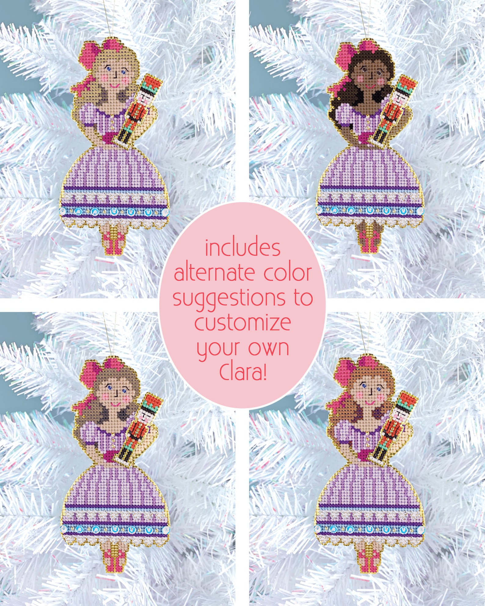 Clara Satsuma Street Nutcracker Ballet Ornament Cross Etsy