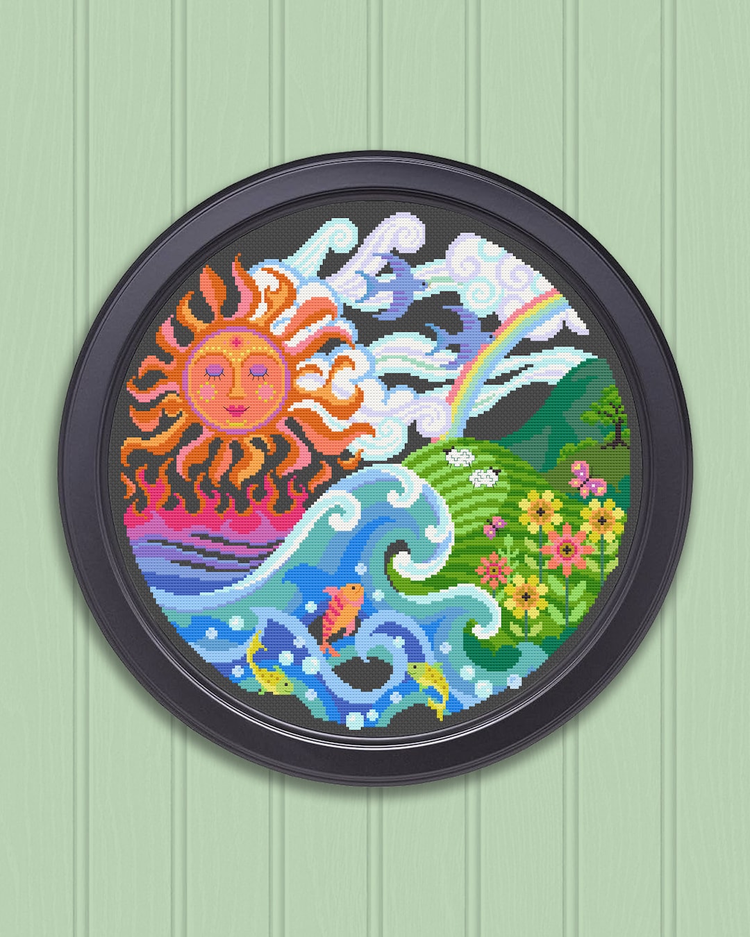 The Four Elements Satsuma Street Digital PDF Pattern Etsy