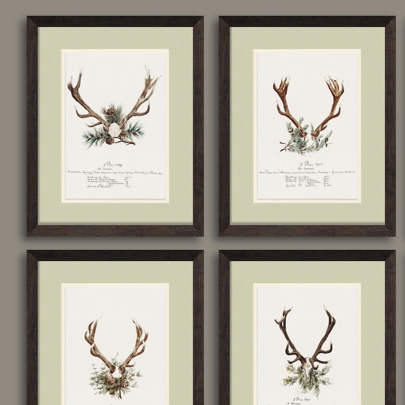 Hunting Prints - Etsy
