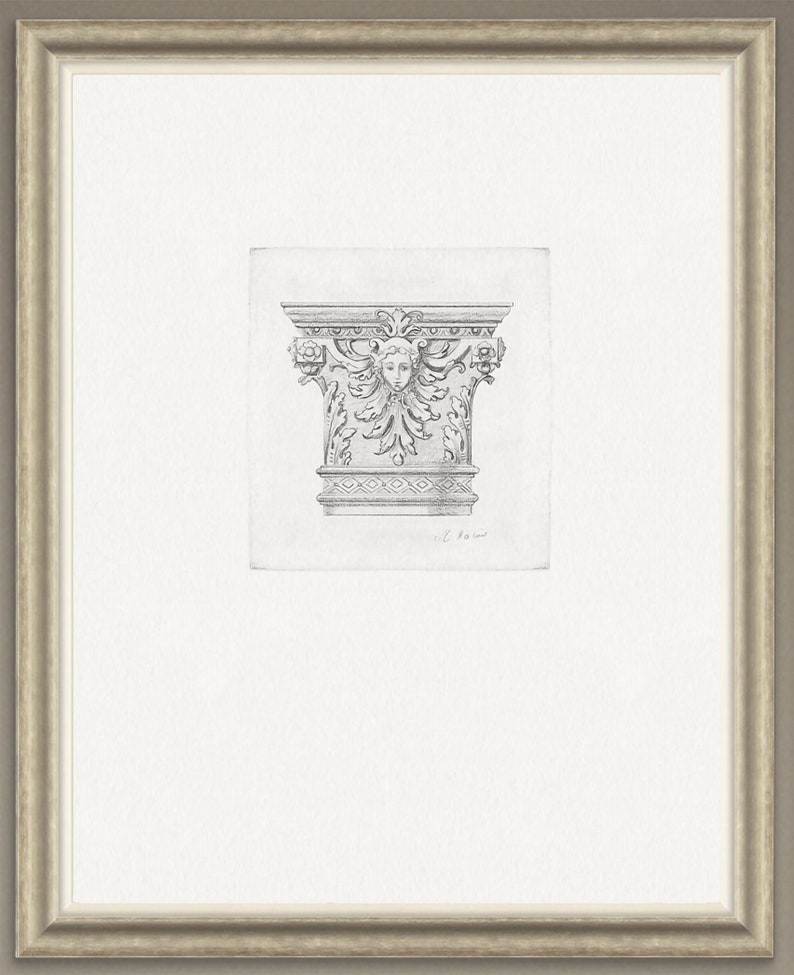 Vintage Architecture Wall Art for Gallery Wall Decor Etsy