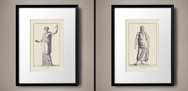 Vintage Architecture Art Prints for Grandmillennial Decor, Architecture Wall Art, Antique Architecture Drawing, Restoration Hardware Dupes image 3