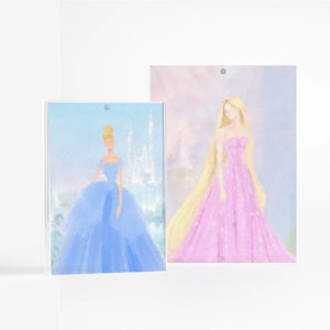 Princess Art Prints for Girls Nursery, Disney Princess Art for Girl's Room, Princess Wall Art, Princess Paintings for Girls Nursery image 9