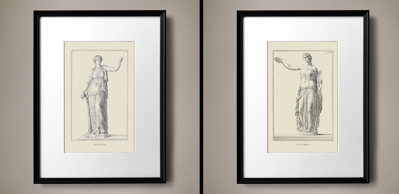 Vintage Architecture Art Prints for Grandmillennial Decor, Architecture Wall Art, Antique Architecture Drawing, Restoration Hardware Dupes image 5