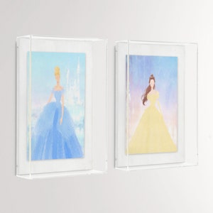 Princess Art Prints for Girls Nursery, Disney Princess Art for Girl's Room, Princess Wall Art, Princess Paintings for Girls Nursery image 8