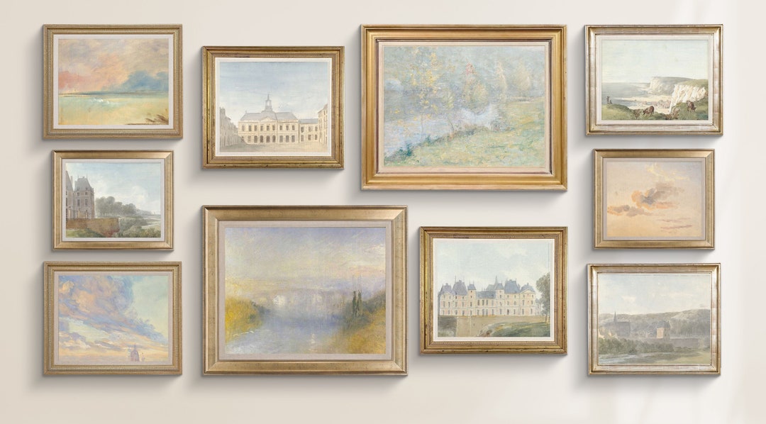 Pastel French Country Art Prints Modern Colorful Gallery Wall Art Pastel french country art prints modern colorful gallery wall art