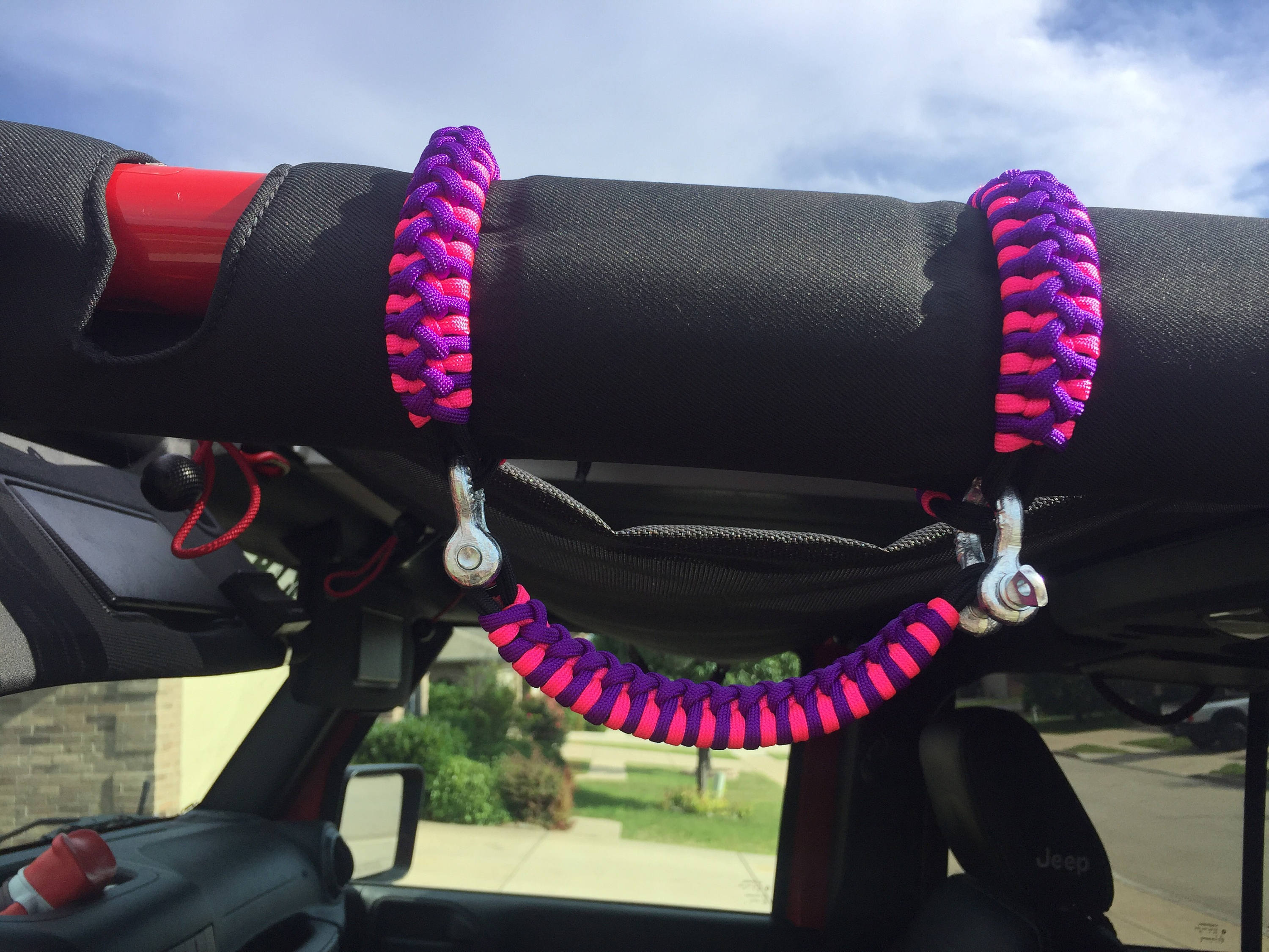 Jeep Paracord Grab Handles 2 Full Wrap Around Fronts and 2 Etsy