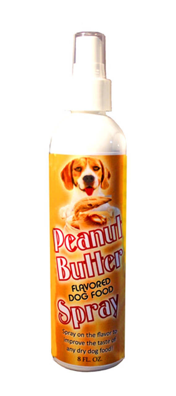 Peanut Butter flavored spray for dry 