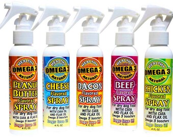 Flavored Sprays Variety Pack of 4 oz Flavors