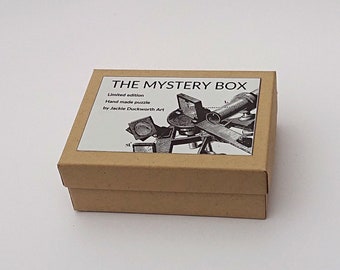 Mystery box puzzle gift for adults, hours of fun!  Great for the person who has everything…