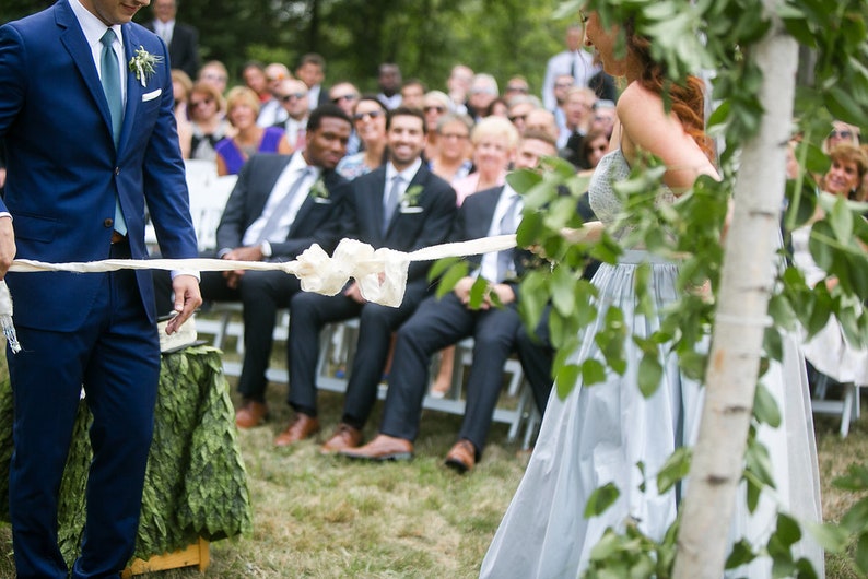 WEDDING HANDFASTING Cord, Tie the Knot, Ribbon Ceremony, Bridal Belt