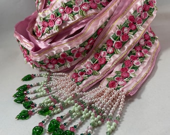 Wedding HANDFASTING Cord, ribbon ceremony, bridal belt, sash, tie the knot