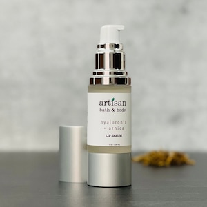 Lip Fix Serum | Arnica + Hyaluronic Acid Gel | Post Lip Injections Gloss | Vegan HA | High Molecular HA | Winter & Dry Weather Lip Care