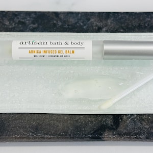 Arnica Lip Gloss | Hydrating, Sheer & Non-Tinted | Medium Shine Botanical Lip Care | Clear Gloss | Spa and Self-Care Beauty Gift