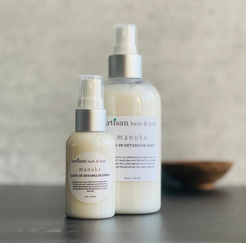 Leave in Conditioner & Detangler Spray Lightweight Hair Etsy