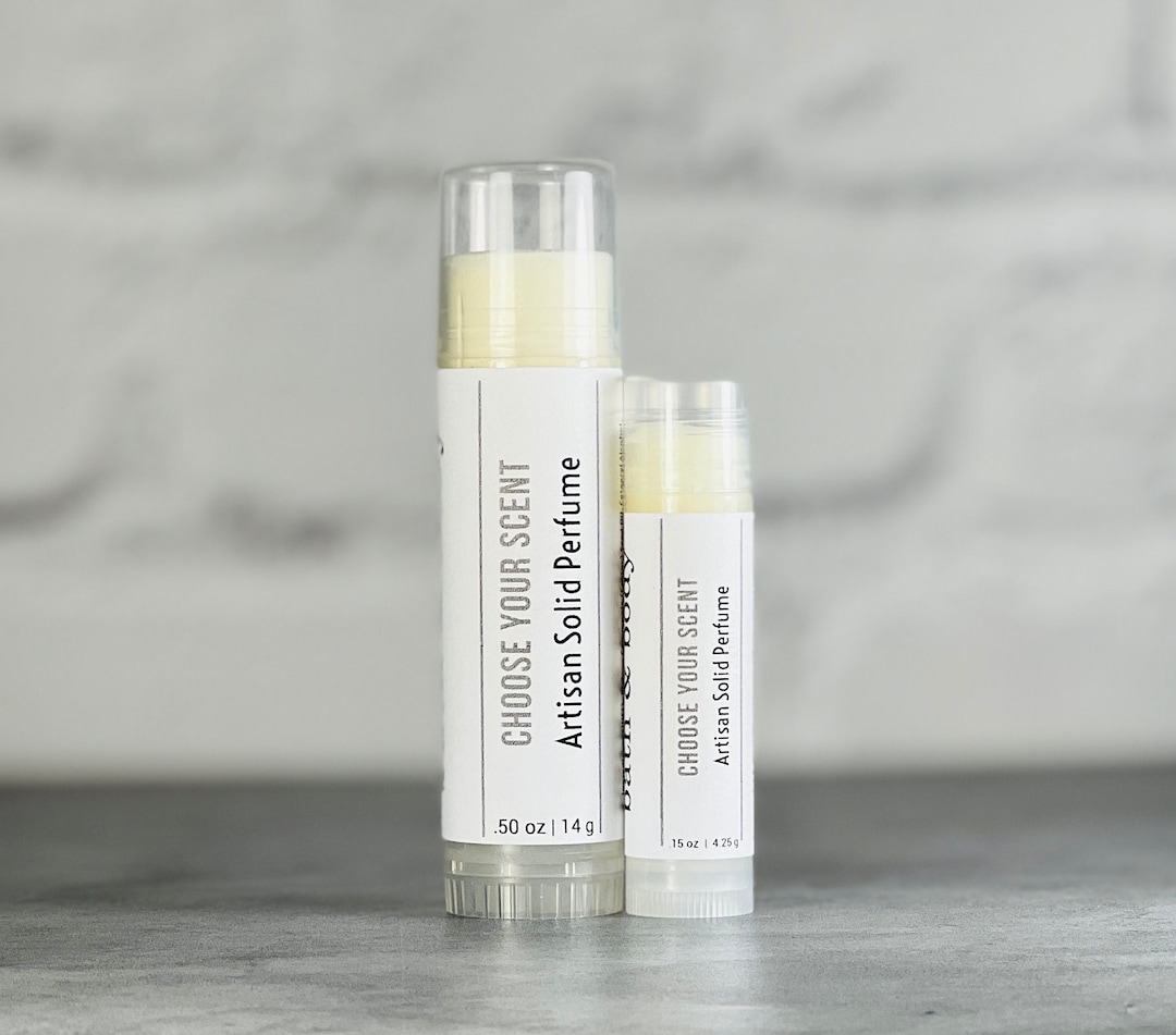 Solid Perfume Choose Your Scent Travel Safe Scented Balm