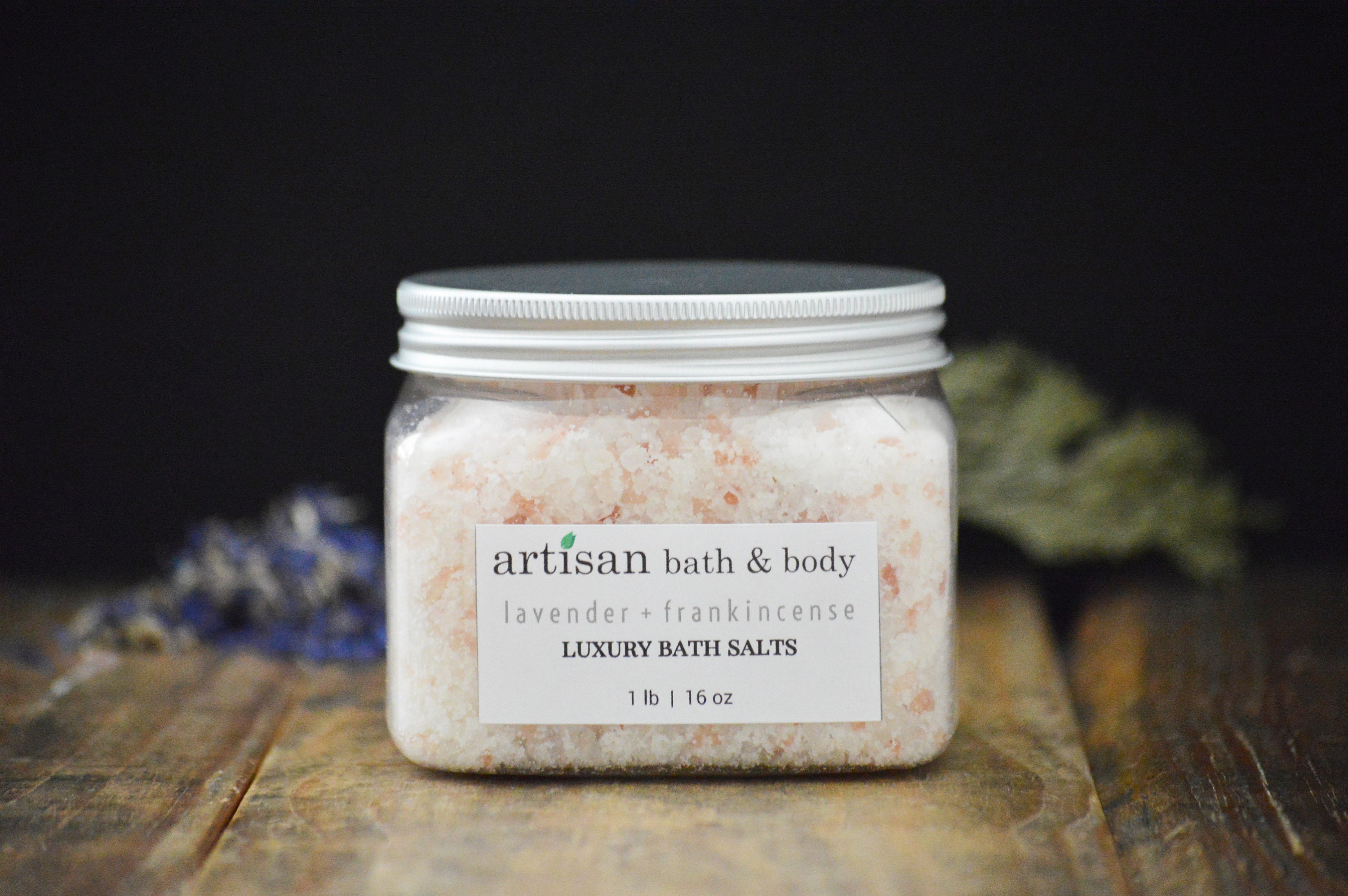Luxury Spa Detox Bath Salts w/ Essential Oils Aromatherapy Etsy