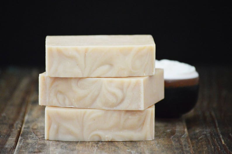 SilkCider Yogurt Soap, Unscented No Coconut Face & Body Wash Bar Nut Allergy Gentle Cleanser Travel Safe Shampoo Self Care Gift image 3