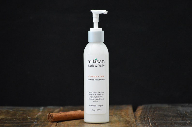 Cinnamon Clove Scented Moisturizing Body Lotion Perfumed Etsy