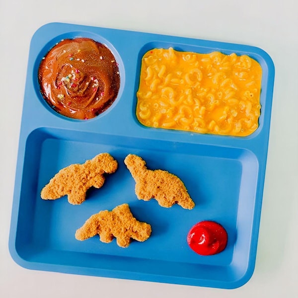 Kiddie Dinner Wandskulptur / Pop Art/ Kitschig/ Glitter/ Fake Food/Retro/ 90s/ Nostalgische/ Dopamin Deko