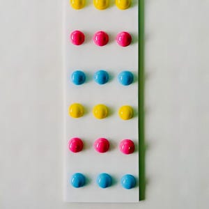 Button Candy Wall Hanging/ Nostalgic/ Pop Art Resin Sculpture/ Dopamine Décor / Food Décor/ Wall Décor/ Fake Food/ 3D Candy Wall Art