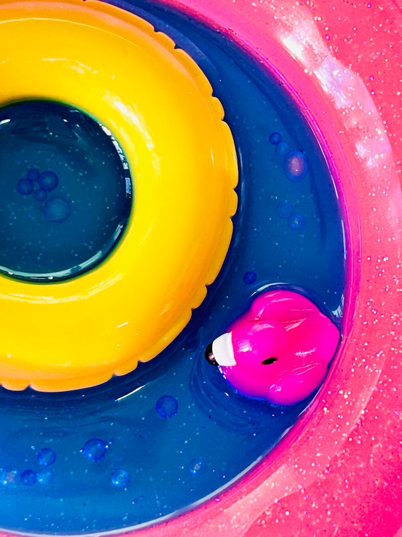 Funky Pool Kiddie Pool Ashtray/ Dopamine Decor/ Flamingo/ Pool/ Funky/ Quirky/ Pop ...