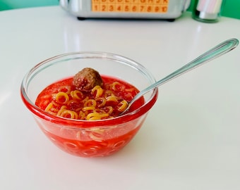 Spaghetti Lamp/ Kitschy/Funny/Weird /Fake Food/ Dopamine Decor/ Pop Art/Night Light/Kitchen Decor/Quirky/Retro/90s