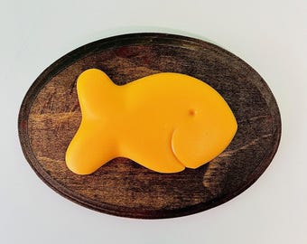 Trophy Fish Wall Hanging Dopamine Decor Fake Food Gift Idea For Friend Nostalgic Maximalist Gallery Wall Decor Eclectic Food Art Cracker