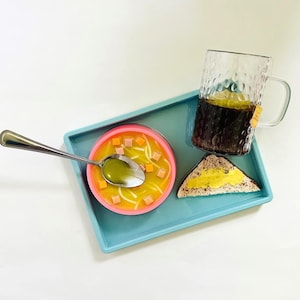 Chicken Soup Meal Wall Hanging/ Dopamine Decor/ Maximalist Decor/ Fake Food/ Food Decor/ Pop Art/ Wall Sculpture/ Funky Decor/ Unique Gift
