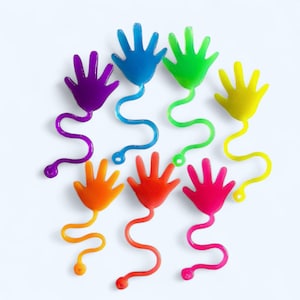 Sticky Hand Wall Decor Slappy Hand Dopamine Decor Eclectic Maximalist Decor 90s Nostalgia Gallery Wall Art Resin Pop Art Gift Idea