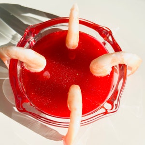 Shrimp Cocktail Aschenbecher/Funky/Skurril/Dopamin Dekor/Pop Art/Kitschig/Kitsch/Lustig/Seltsam/Speisedekor/Fake Food Bild 3