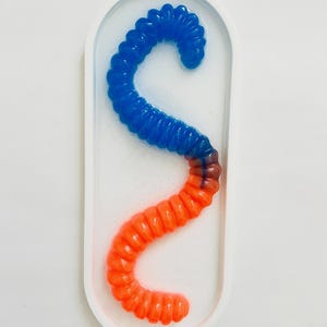 JUMBO Candy Worm Wall Art/ Dopamine Decor/ Maximalist Decor/ Fake Food/ Food Decor/ Pop Art/ Wall Sculpture/ Funky Decor/ Unique Gift