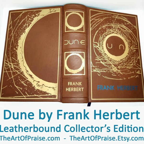 Dune Leather Bound Etsy UK