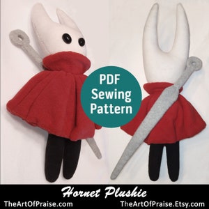 Hornet from Hollow Knight Sewing Pattern PDF