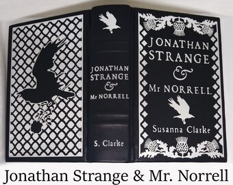 Leatherbound Jonathan Strange and Mr. Norrell - Black and Silver Collector's Edition