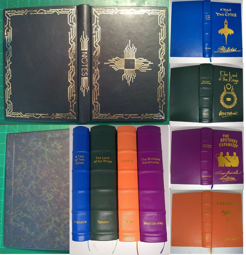 Custom Leatherbound Book Bind Any Book You Love image 3