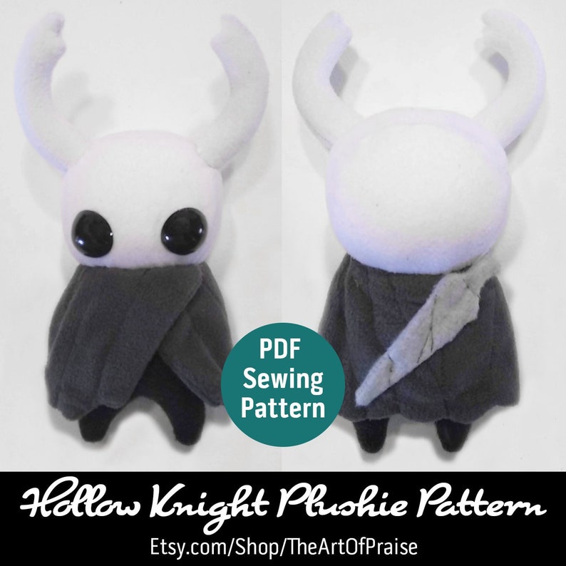 Hollow Knight Sewing Pattern PDF Etsy Canada