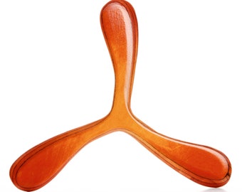 3-Winged Sports Boomerang | Lawn Games | Outdoor games | Made of wood | Handcrafted and flight-tested wooden boomerang | Returning boomerang