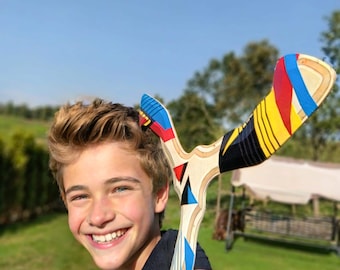 Lightweight Returning Boomerang, Wooden, For Beginners