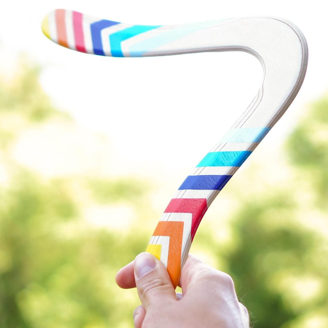 Birch Wood Returning Boomerang, for Advanced Throwers - Etsy
