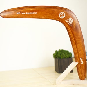 Personalized gift - wooden boomerang