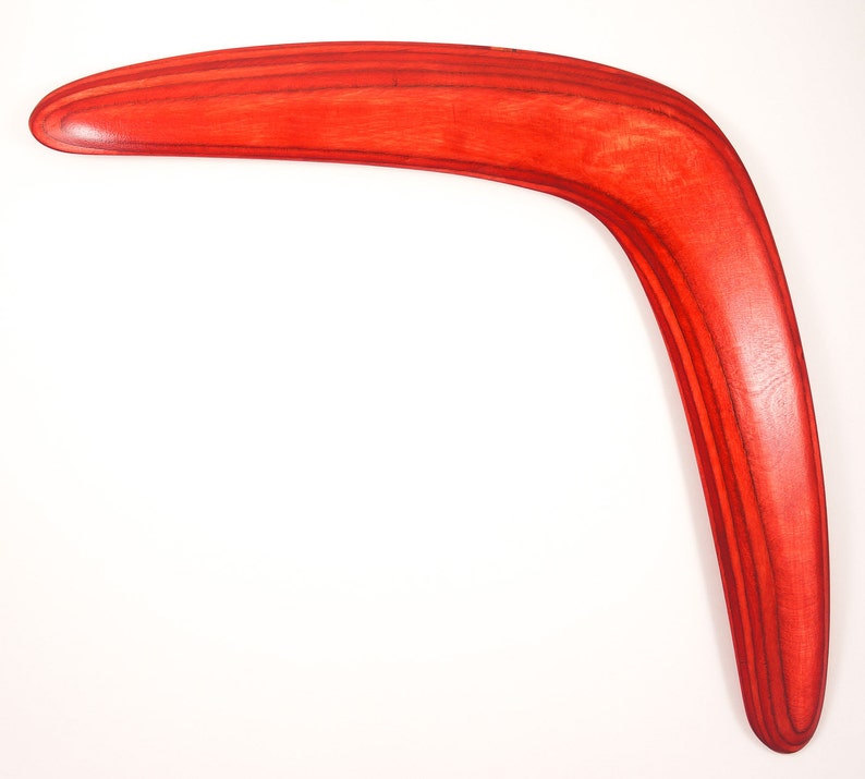 Boomerangs in Various Colors, Handmade returning boomerangs made of wood, Outdoor play, Sports & Outdoor Recreation image 4