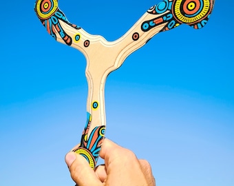 3-winged Returning Boomerang Made Out of Plywood, Beginner friendly