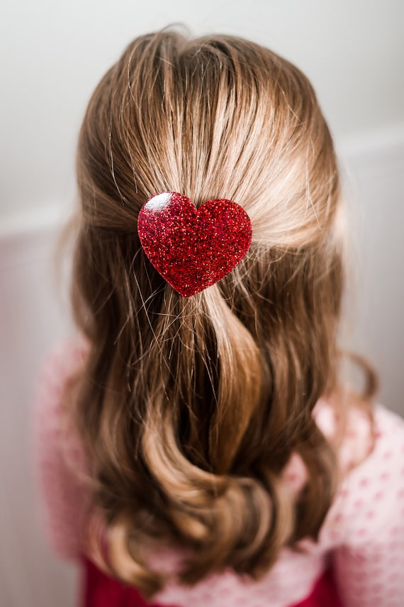 Heart Hair Clip Valentine's Day Hair Clips Acrylic - Etsy Heart Hair Clip Valentine's Day Hair Clips Acrylic - Etsy
