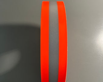 2" 3M Scotchlite Reflective Triple Trim: Flame Resistant Sew-on Fire Coat Trim