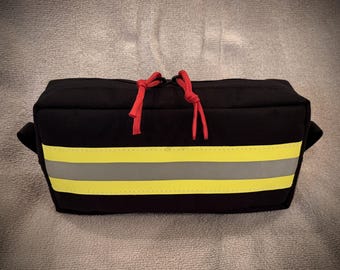 Firefighter Cordura Utility Zipper Pouch.  Tool / Toiletry Bag / Dopp Kit