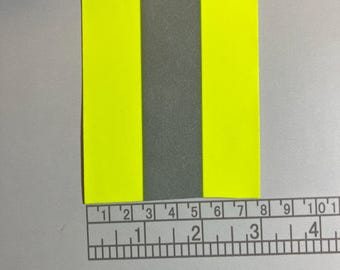 3" 3M Scotchlite Reflective Triple Trim: Flame Resistant Sew-on Fire Coat Trim