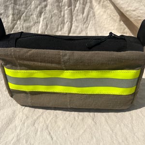 Firefighter Fire Turnout Gear Utility Tool Pouch, Toiletry Travel Bag, Dopp Kit