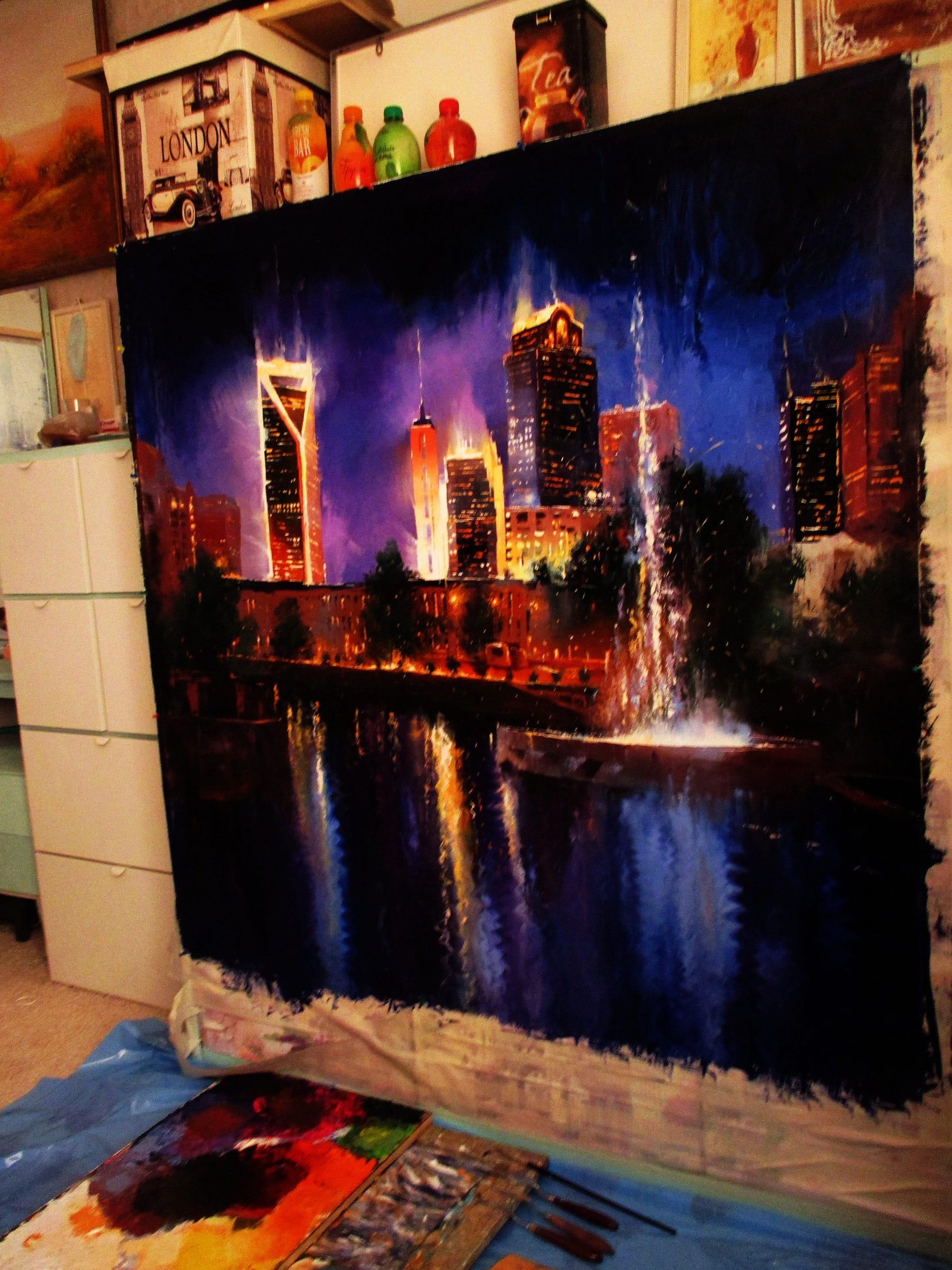 CHARLOTTE PAINTING Original Oil Painting on Canvas Charlotte Etsy