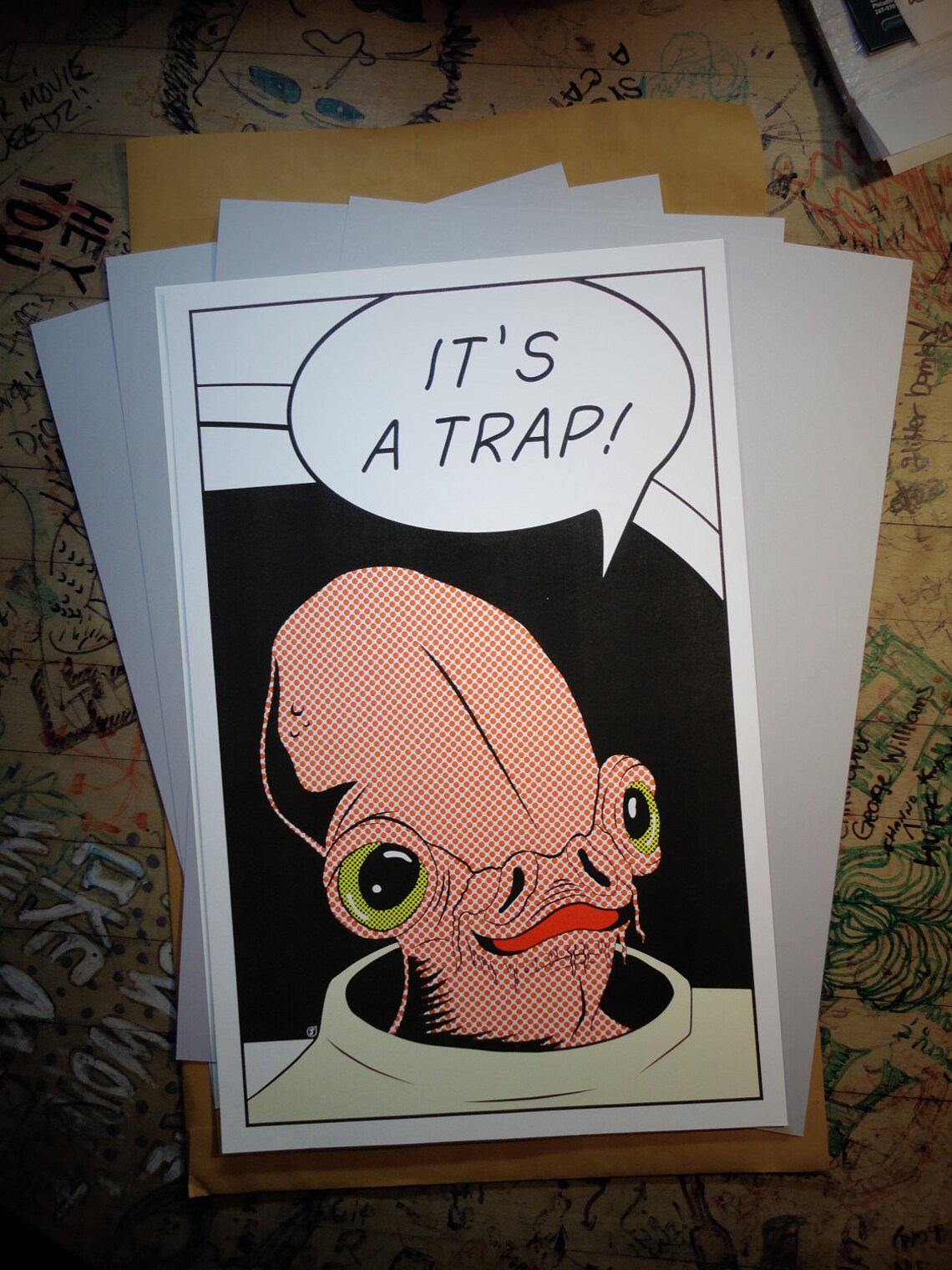 It's a Trap digital Art Print - Etsy