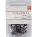 Elements Mini Brads .125" 100/Pkg